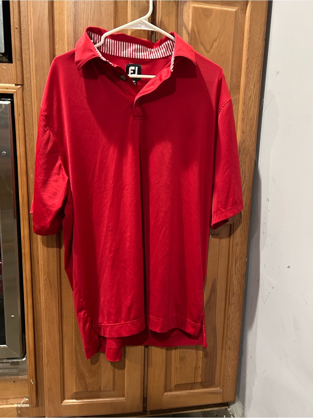 Red Men's Polo Shirt